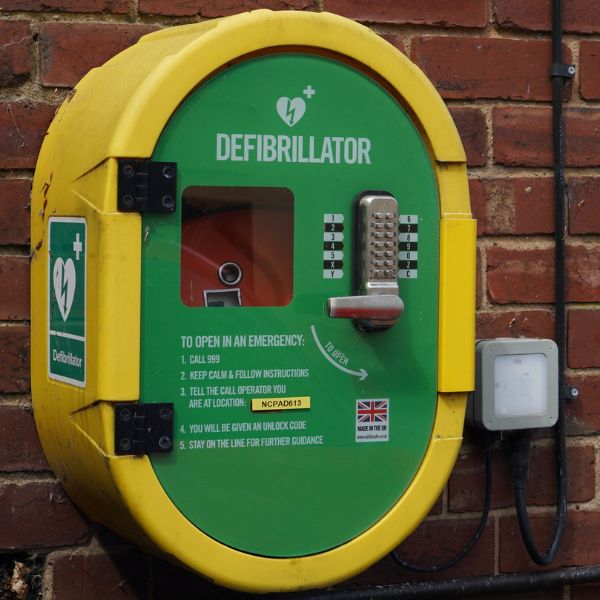Barkston Ash defibrillator
